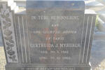 MYBURGH Gertruida J. 1912-1962