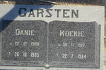 CARSTEN Danie 1908-1985 & Koekie 1917-1984