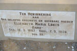 LOOTS Elizabeth Maria 1887-1936