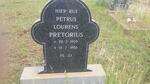 PRETORIUS Petrus Lourens 1909-1986