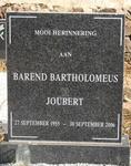 JOUBERT Barend Bartholemeus 1955-2006