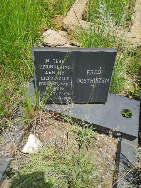 OOSTHUIZEN Fred 1914-1978