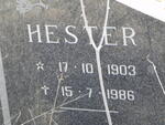 STADEN Gert, van 1893-1985 & Hester 1903-1986