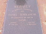 VERWEY Daniel Terblanche 1941-2004