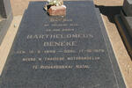 BENEKE Barthelomeus 1949-1979
