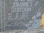 STRYDOM Johannes P. 1877-1959 & Sarah Isabbella Johanna VAN DER WATT 1893-1961