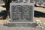 MARAIS Andries Francois 1881-1973 & Maria M.M. GERBER 1892-1982