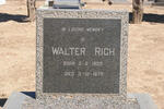 RICH Walter 1905-1975