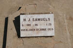 SAMUELS H.J. 1875-1925
