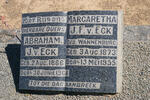 ECK Abraham J., van 1866-1964 & Margaretha J.F. WANNENBURG 1873-1955