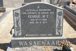 WASSENAAR George M.C. 1883-1977