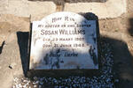 WILLIAMS Susan 1907-1948