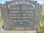 STRAUSS Lodewyk Johannes 1878-1955 & Elsie Andrika Jacoba 1885-1973