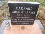 BARNARD Adam Johannes 1925-1995