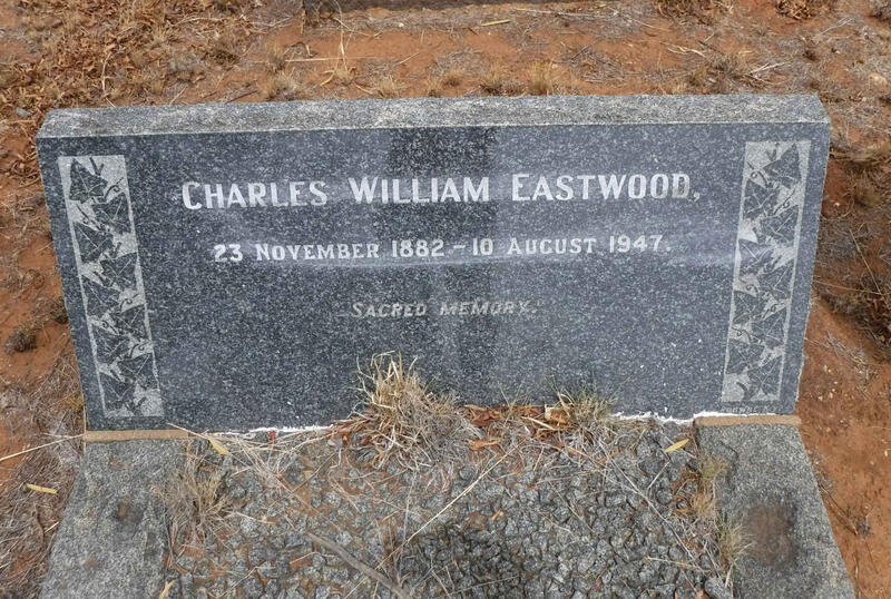 EASTWOOD Charles William 1882-1947