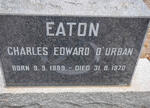 EATON Charles Edward D'urban 1889-1970