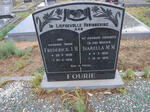 FOURIE Frederick I. H. 1898-1976 & Isabella M.M. 1890-1974