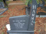 HAMMAN Japie 1928-1989