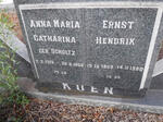 KOEN Ernst Hendrik 1909-1980 & Anna Maria Catharina SCHOLTZ 1913-1966