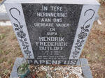 PAPENFUS Hendrik Frederick Dutloff 1922-1991