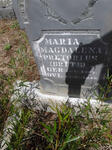 PRETORIUS Maria Magdalena nee BRITS 1863-1943