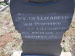 RENSBURG Hester Elizabeth, van 1851-1936