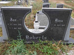 ROBERTS Joe 1941-1992 & Rina 1947-