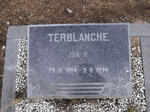 TERBLANCHE Jan H. 1884-1974