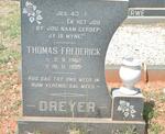 DREYER Thomas Frederick 1932-1982