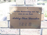 DUNSDON Ashley Eben 1978-2003