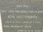 OOSTENBRINK Henk 1938-1964