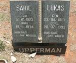 OPPERMAN Lukas 1913-1993 & Sarie 1923-1974