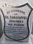 NIEKERK Christoffel Johannes, van -1947