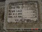 LILLE Mattys M., van 1893-19?1 & Margaretha Huibrecht 1894-1969