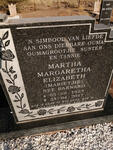 NIEKERK Martha Margaretha Elizabeth, van nee BARNARD 1923-2017
