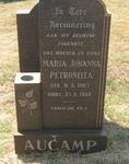 AUCAMP Maria Johanna Petronella 1907-1965