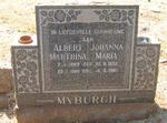 MYBURGH Albert Marthina 1889-1965 & Johanna Maria 1892-1981