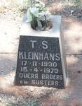 KLEINHANS T.S. 1930-1973
