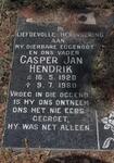 ? Casper Jan Hendrik 1920-1980