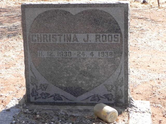 ROOS Christina J. 1930-1938