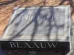 BLAAUW Phillip F. 1908-1978