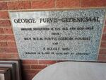 2. George PURVIS gedenksaal
