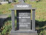NGCAMU Zama Gertrude 1919-2007