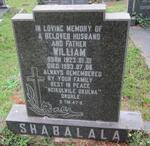 SHABALALA William 1923-1993