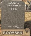 BOOYSEN Jacobus Gerhardus 1943-2000