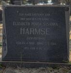 HARMSE Elizabeth Maria Suanna nee BOTHMA 1886-1966