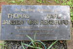 RENSBURG Thomas Karl, Jansen van  1938-2007
