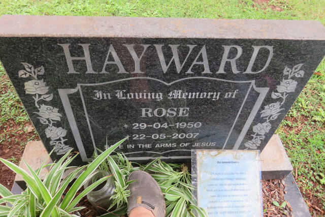 HAYWARD Rose 1950-2007