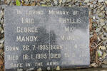 MANDY Eric George 1905-1995 & Phyllis May 1912-2001