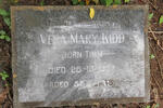 KIDD Vera Mary nee TIMM -1957